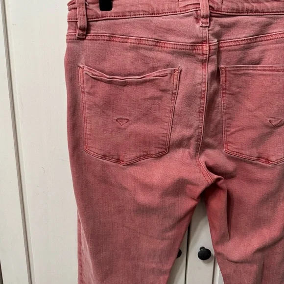 Hudson Jeans Nico Super Skinny Colored Denim Pink Size 29 - Picture 6 of 12